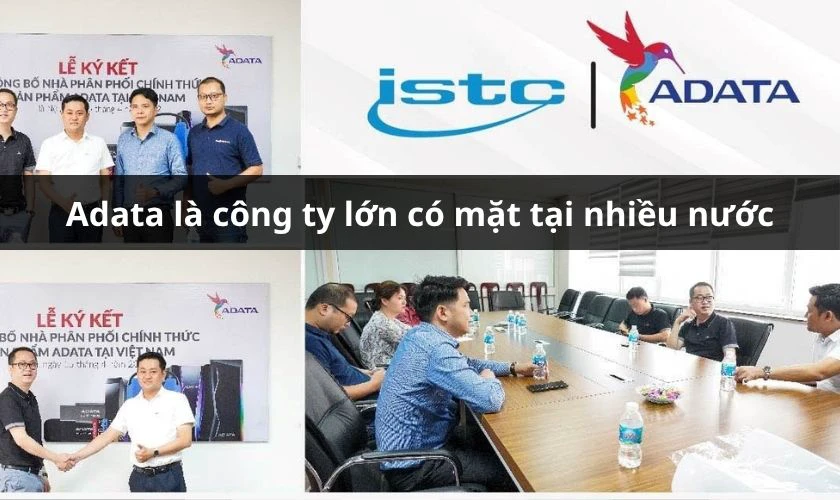 Adata là thương hiệu có mặt trên thị trường lâu năm