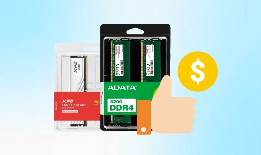 RAM Adata có giá thành hợp lý