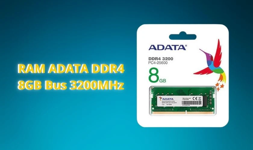 RAM laptop Adata DDR4 8GB Bus 3200MHz