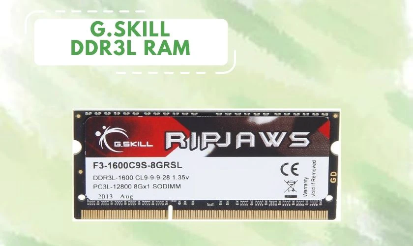 G.Skill DDR3L RAM