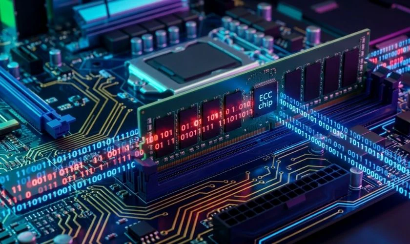 Nguyên lý hoạt động của RAM ECC là gì?