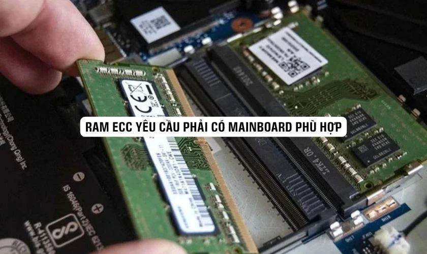 Nhược điểm của RAM ECC là gì - Yêu cầu phần cứng hỗ trợ