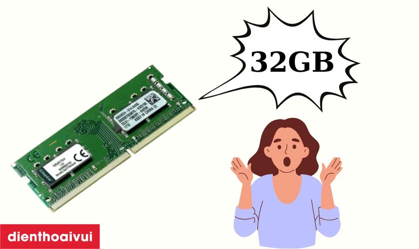 So sánh RAM laptop Kingston DDR4 32GB BUS 3200 với sản phẩm tương tự
