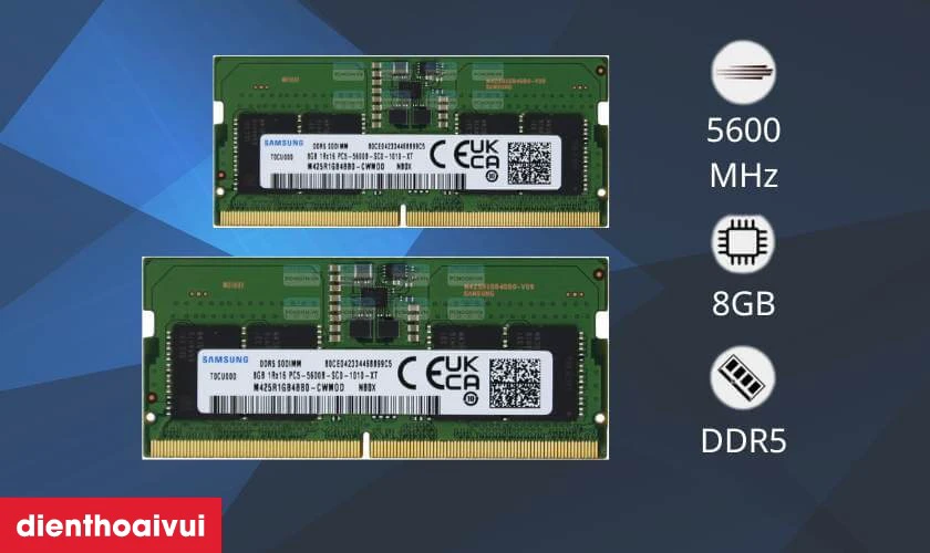 RAM laptop Kingston DDR5 8GB BUS 5600