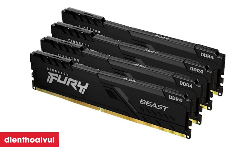 Thông tin chi tiết về ram laptop Kingston Fury Black DDR4 8GB Bus 2666