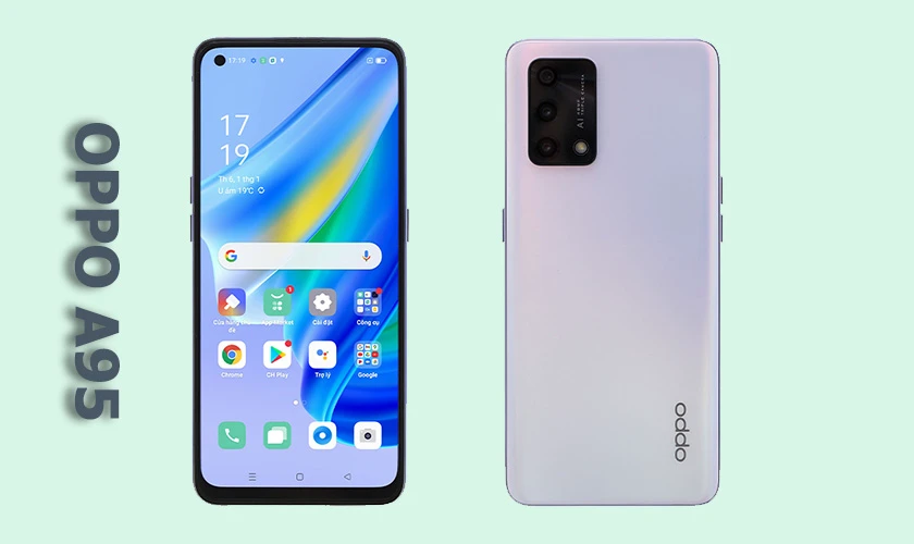 OPPO A95 - Điện thoại selfie cho học sinh cấp 2