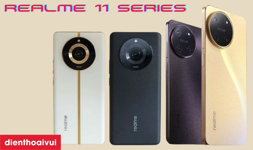 Giới thiệu chung về dòng điện thoại Realme 11 series