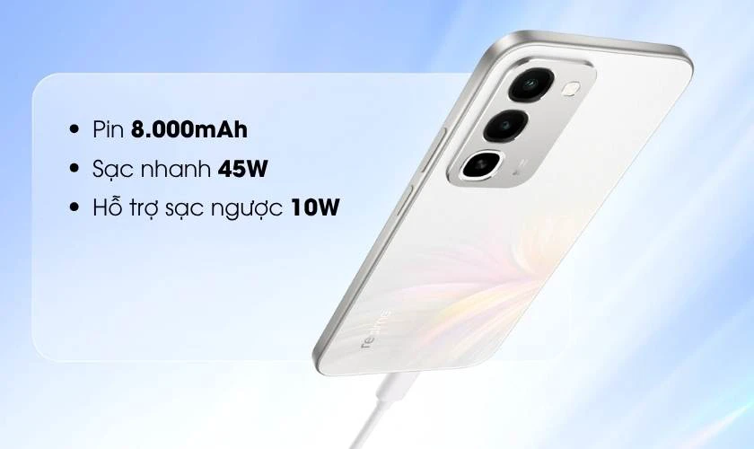 realme C100 có gì mới? Pin 8.000mAh, sạc nhanh 45W