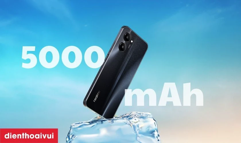 Thoải mái sử dụng với viên pin 5000 mAh