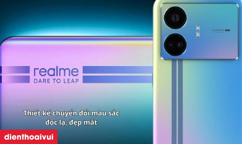 Thiết kế đổi màu ấn tượng, thu hút ánh nhìn