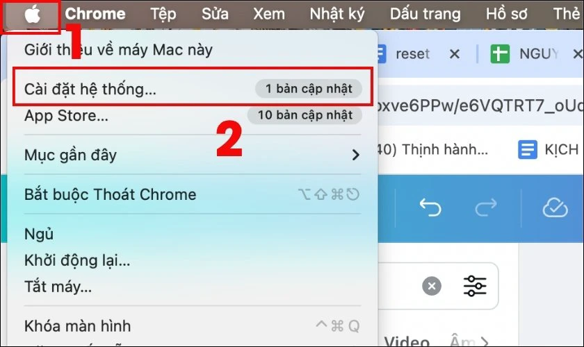 Cách reset bàn phím MacBook đúng cách