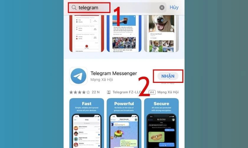 Gỡ, cài đặt lại Telegram khi bị lỗi không gửi được tin nhắn