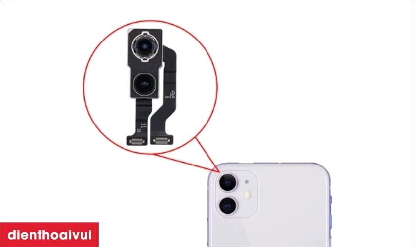 Rửa đốm camera sau iPhone 11 là gì?