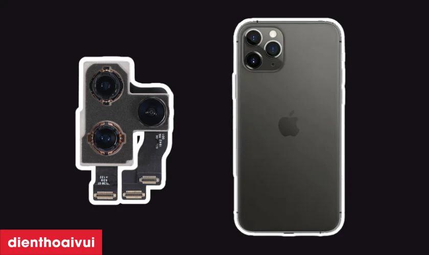 Quy trình làm sạch cụm camera sau bằng thiết bị chuyên dụng