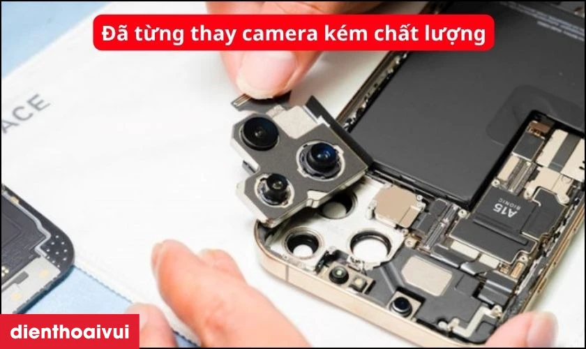 Đã từng thay camera kém chất lượng hoặc lắp sai kỹ thuật