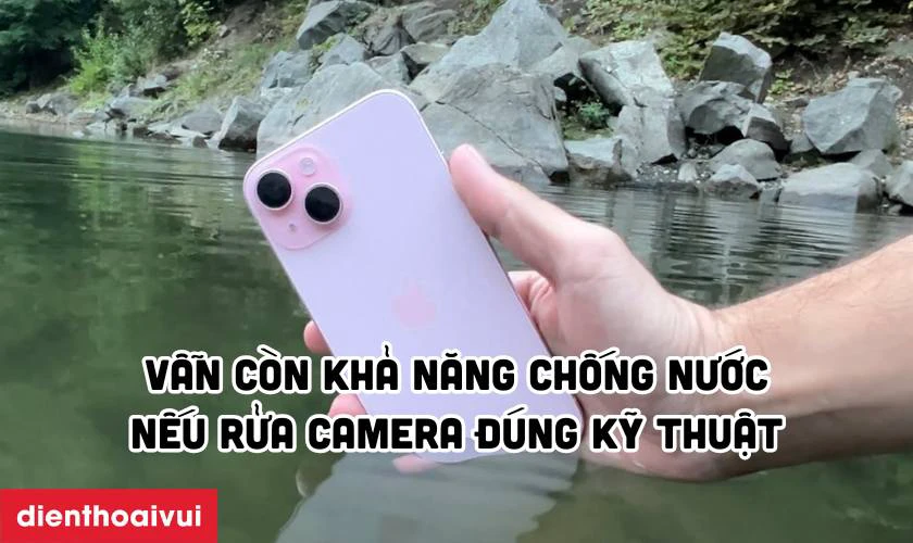 Giữ nguyên khả năng chống nước nếu thực hiện đúng kỹ thuật