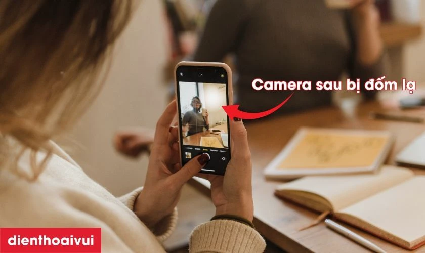 Dấu hiệu cần rửa đốm camera sau iPhone 6