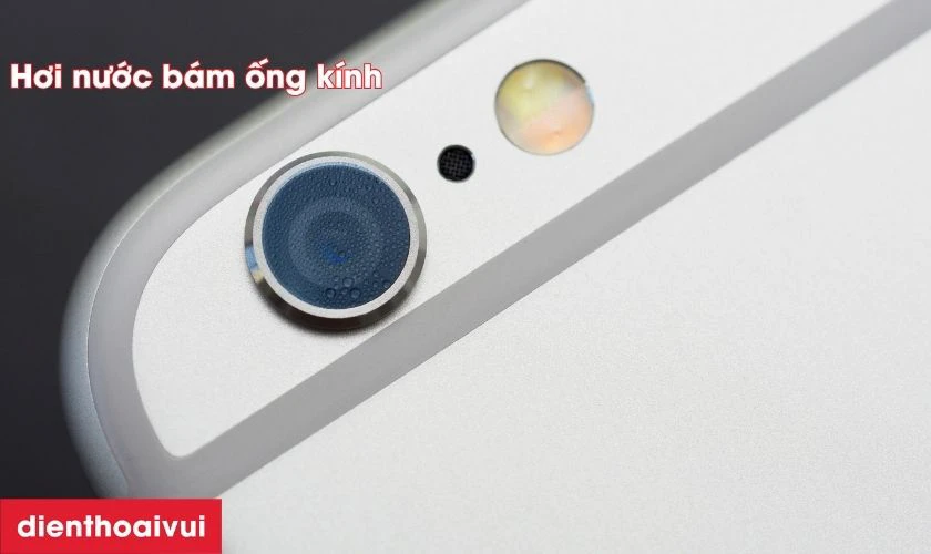 Nguyên nhân gây đốm mờ camera sau iPhone 6