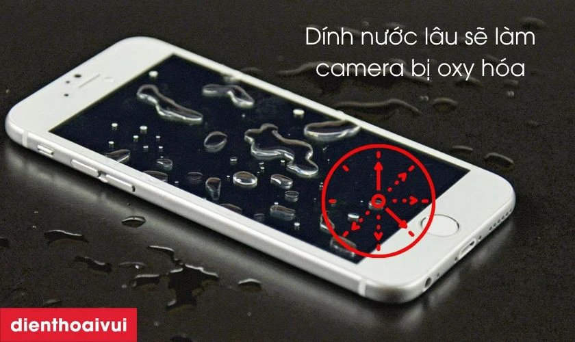 Nguyên nhân gây đốm mờ camera sau iPhone 6S