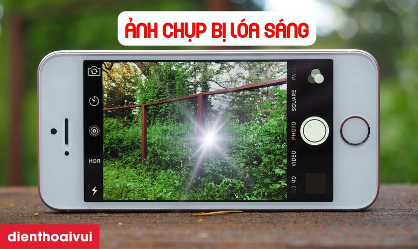 Dấu hiệu cần rửa đốm camera sau iPhone 6S Plus