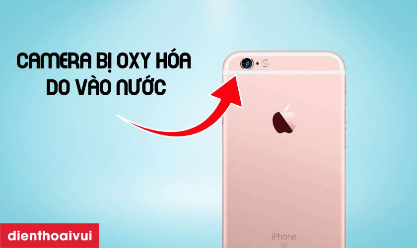 Nguyên nhân gây đốm mờ camera sau iPhone 6S Plus