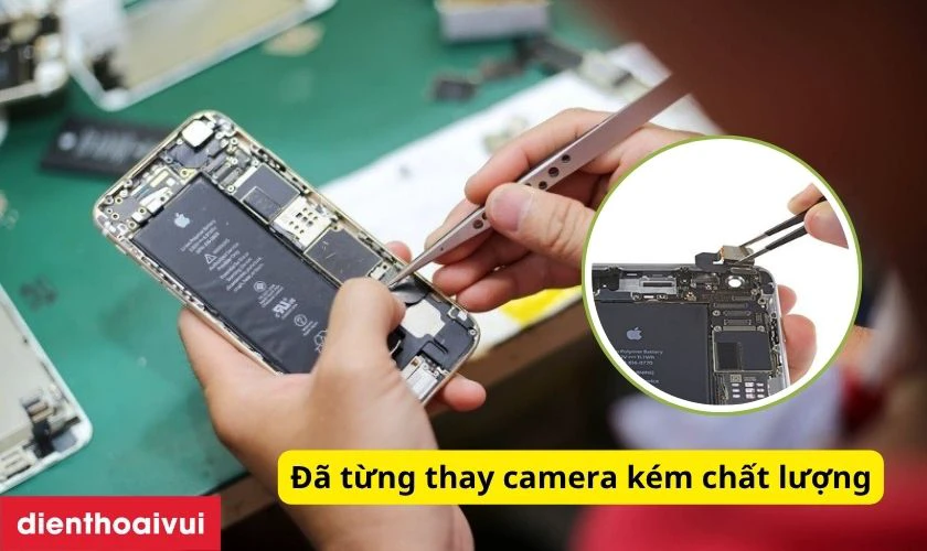 Đã từng thay camera kém chất lượng hoặc lắp sai kỹ thuật