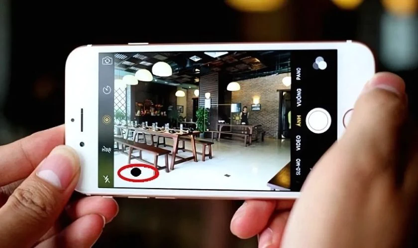 Trường hợp nên rửa đốm camera sau