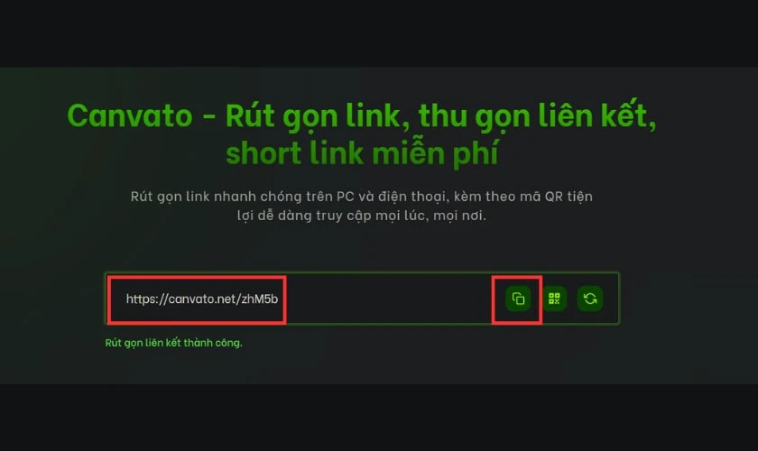 Sao chép link