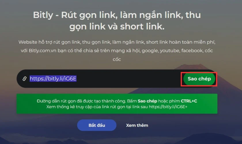 Rút gọn Link Google Docs bằng Bitly nhanh