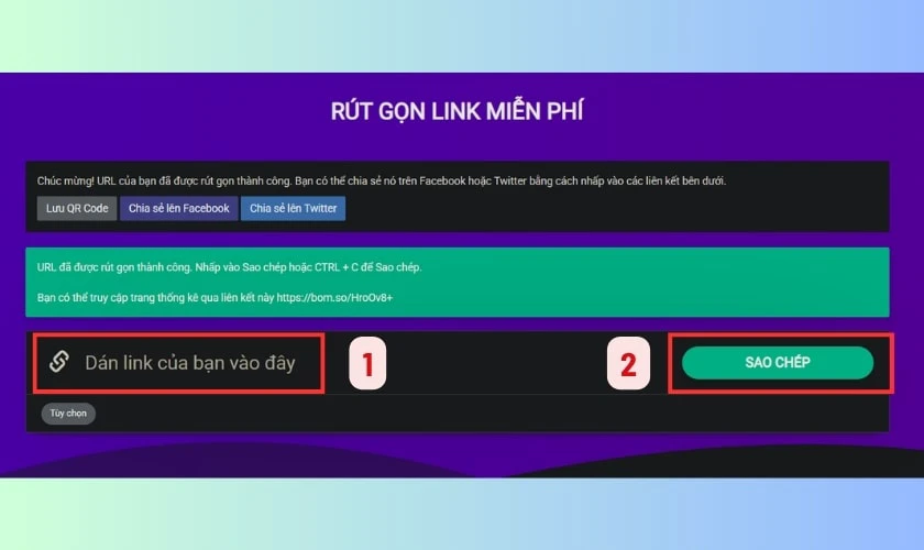 Rút gọn Link Google Docs miễn phí