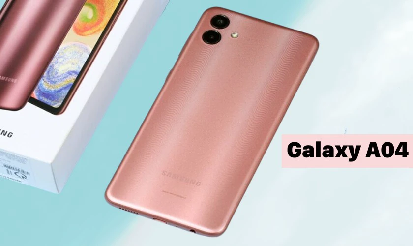 Samsung Galaxy A04 - Điện thoại giá rẻ, phù hợp cho học sinh