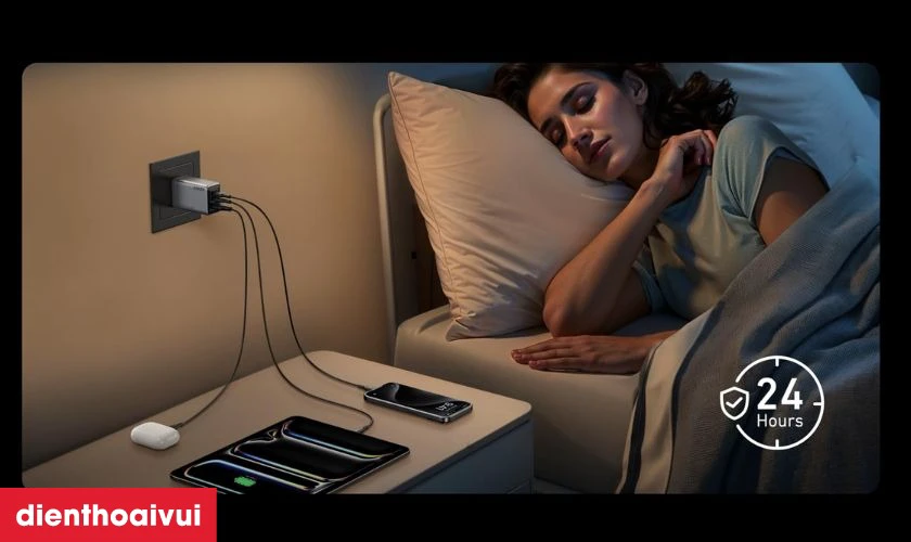 Lưu &yacute; chọn v&agrave; sử dụng sạc Anker Gan Prime 2C1A 100W A2688 an to&agrave;n