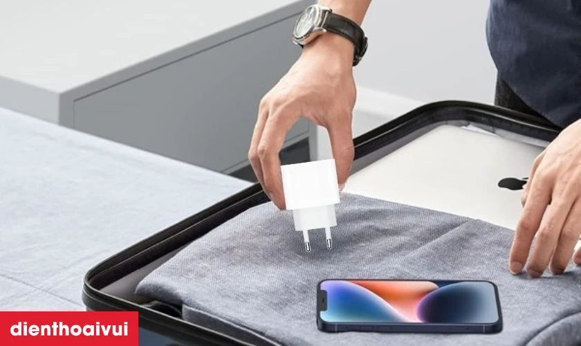 Sạc Apple iPhone 20W cổng Type-C PD MD3J4ZA/A chính hãng