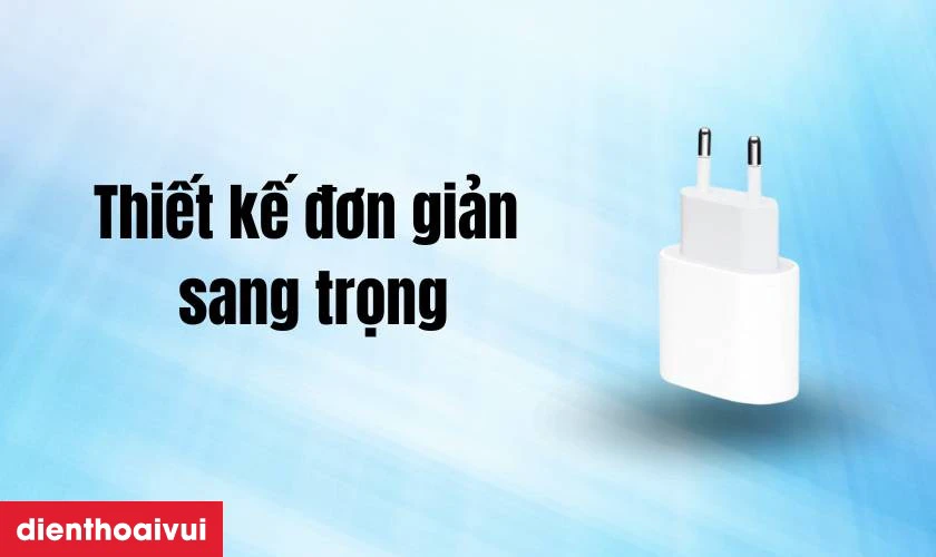 Thiết kế đơn giản nhưng sang trọng