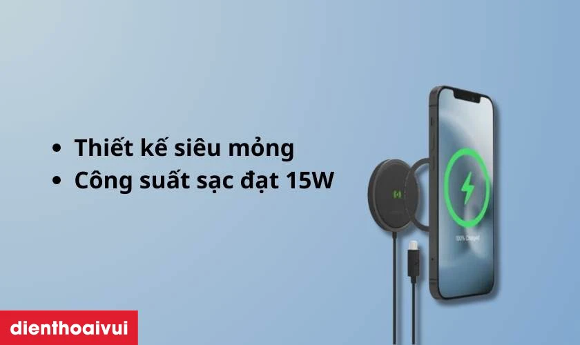 Đặc điểm của sạc cáp Mophie Magsafe Snap Plus