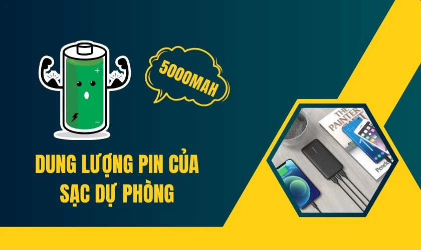 Một số yếu tố quyết định số lần sạc của pin dự phòng
