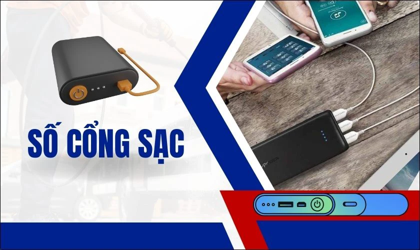 Số cổng sạc