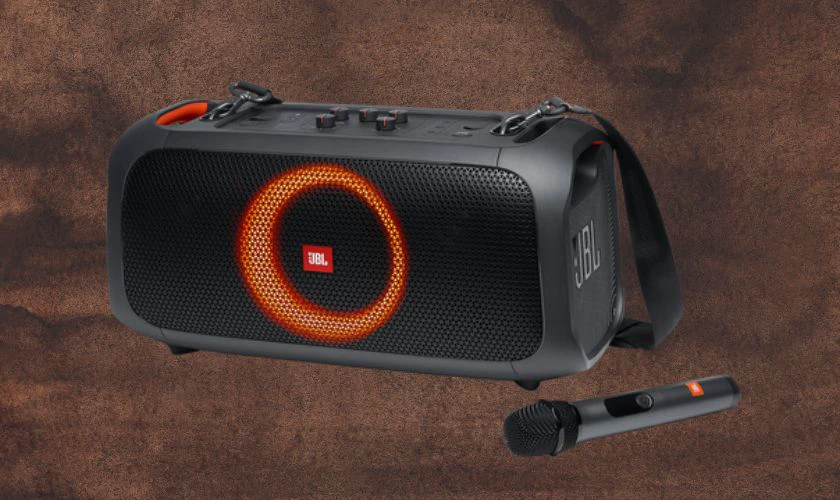 Loa JBL Partybox On-The-Go hiệu suất cao, thiết kế nhỏ gọn linh hoạt