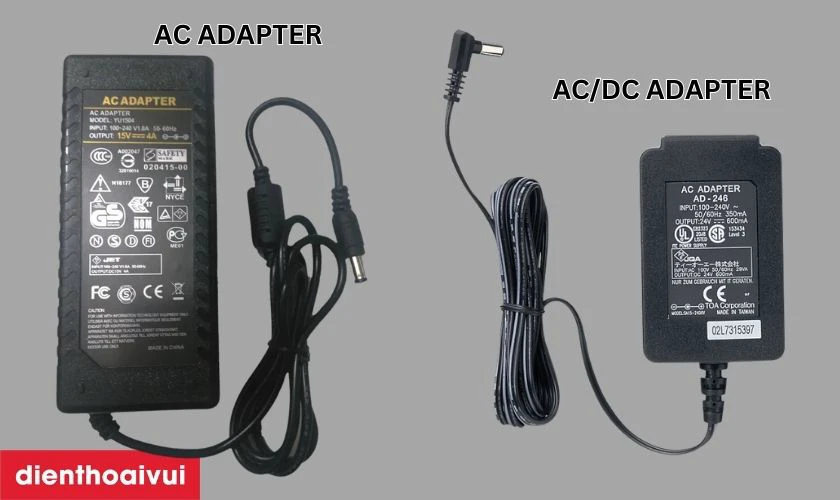 Các loại sạc adapter laptop trên thị trường