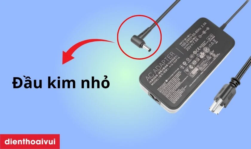 Sạc laptop Asus 19.5V 9.23A 180W đầu kim nhỏ