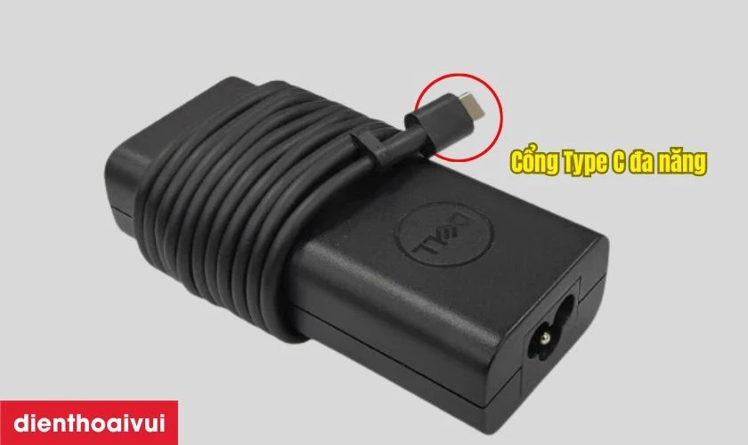 Thông số kỹ thuật sạc Dell Type C 30W 19.5V hình oval