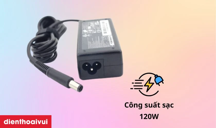 Hiệu năng của sạc laptop HP 18.5V 6.5A 120W - Đầu kim lớn NQ