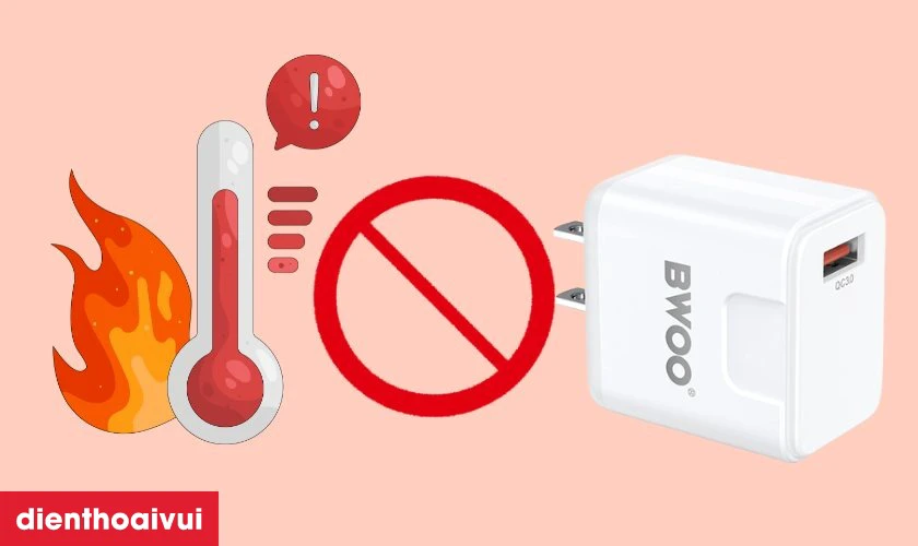 Lưu ý chọn và sử dụng sạc nhanh BWOO 18W US CDA168 an toàn