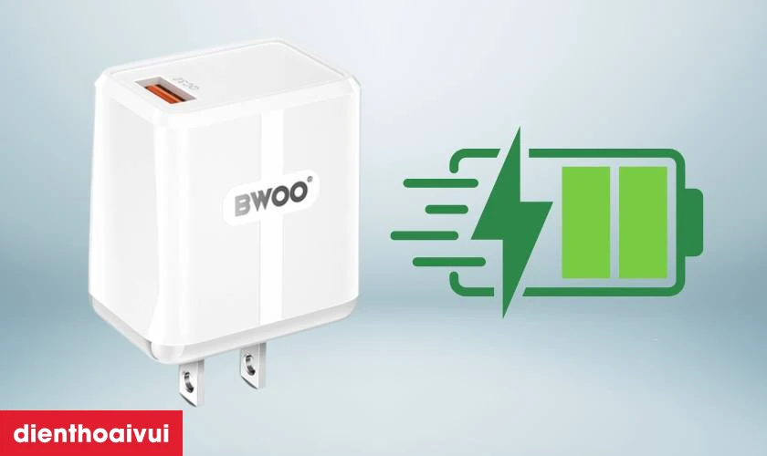Điểm nổi bật của sạc nhanh BWOO 18W US CDA180