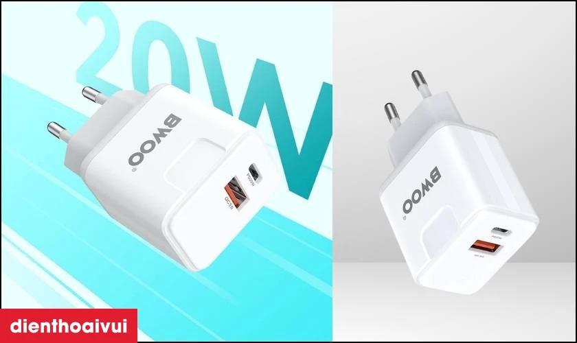 Công suất 20W mạnh mẽ, sạc nhanh tối ưu cho iPhone