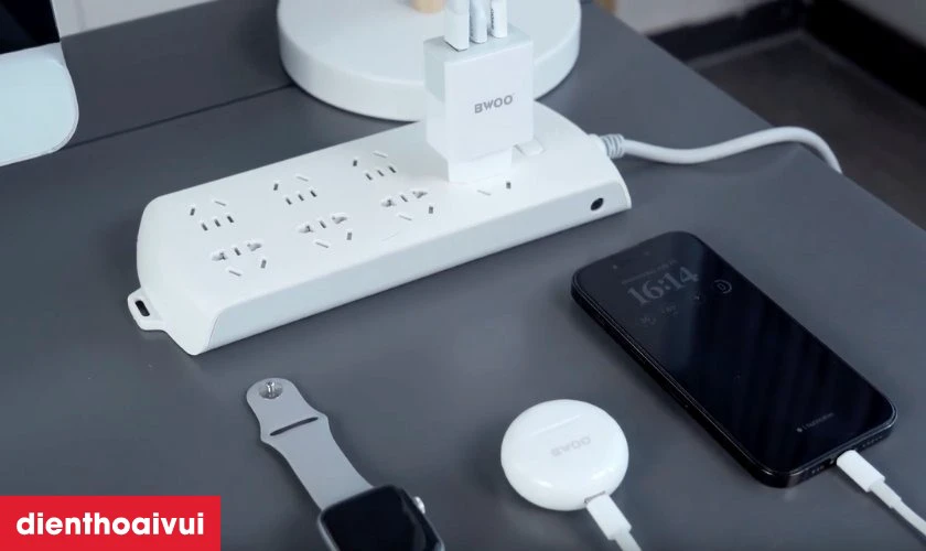 Lưu ý chọn và sử dụng sạc nhanh BWOO 3 cổng