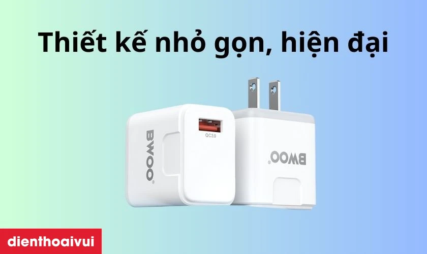 Điểm nổi bật của sạc nhanh BWOO PD 20W EU CDA161