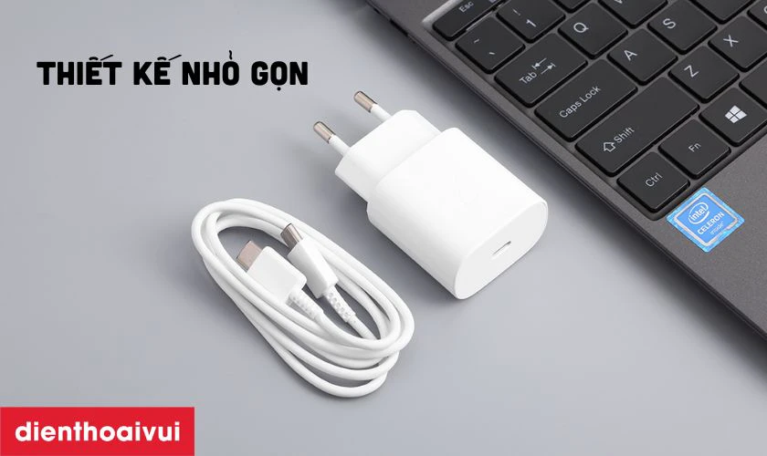 Đặc điểm của sản phẩm sạc nhanh Samsung kèm cáp TYPE-C to C 25W (EP-TA800XWEGWW) Chính hãng