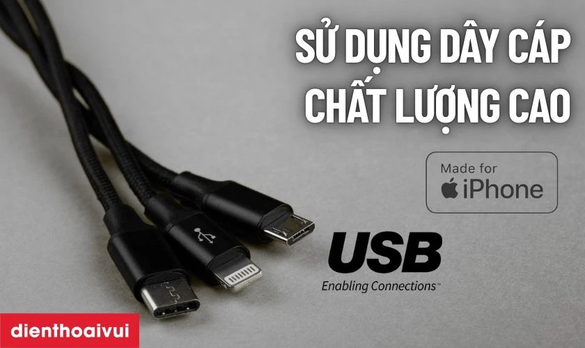 Hướng dẫn sử dụng sạc nhanh Trusmi 1A + 1C PD 20W (US) CH07 an toàn