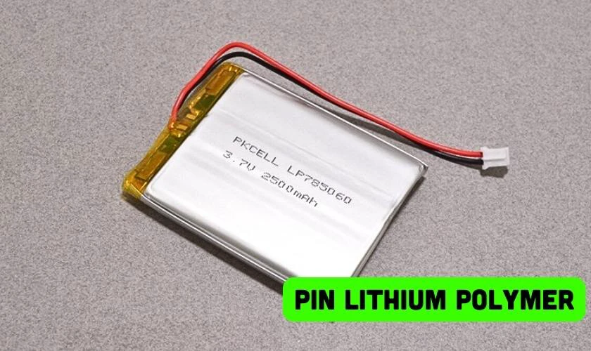 Sạc pin laptop có cần tắt máy không? Pin Lithium Polymer